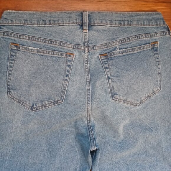 ABERCROMBIE & FITCH maternity the ankle straight jeans (12S/31) - Picture 14 of 15